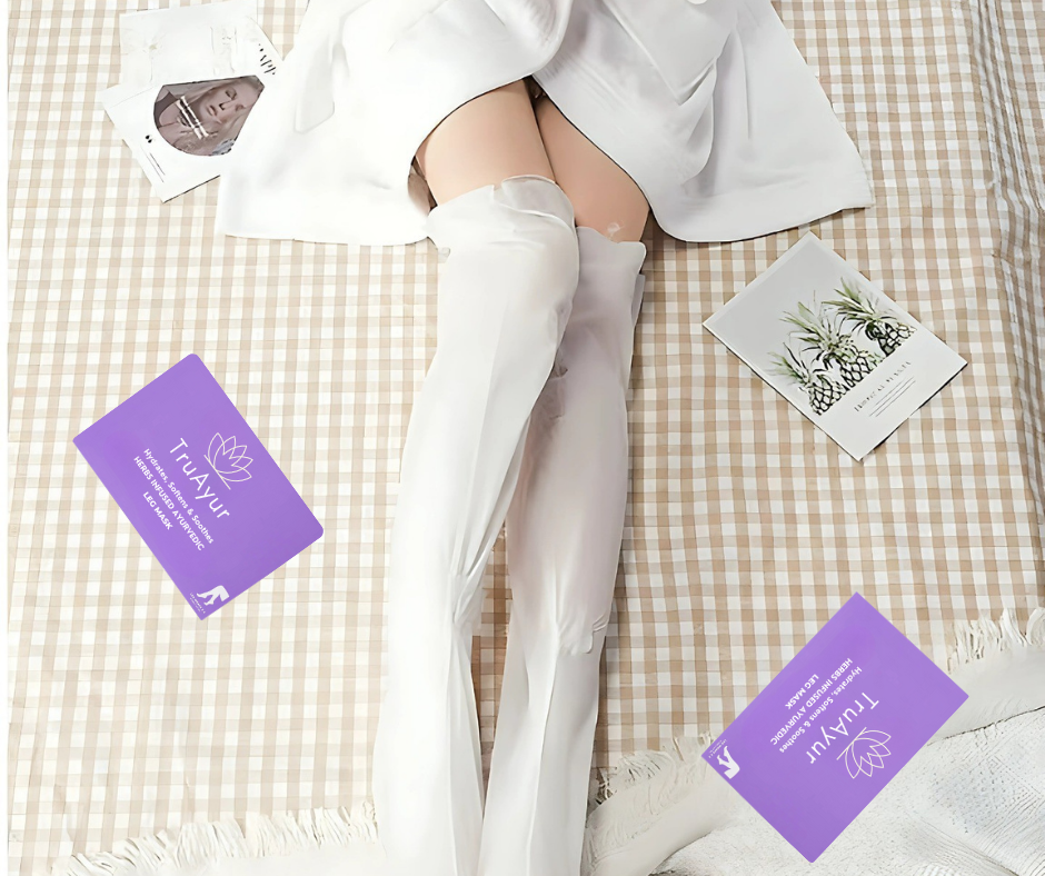 Maschera ayurvedica per le gambe alle erbe (Confezione da 2)