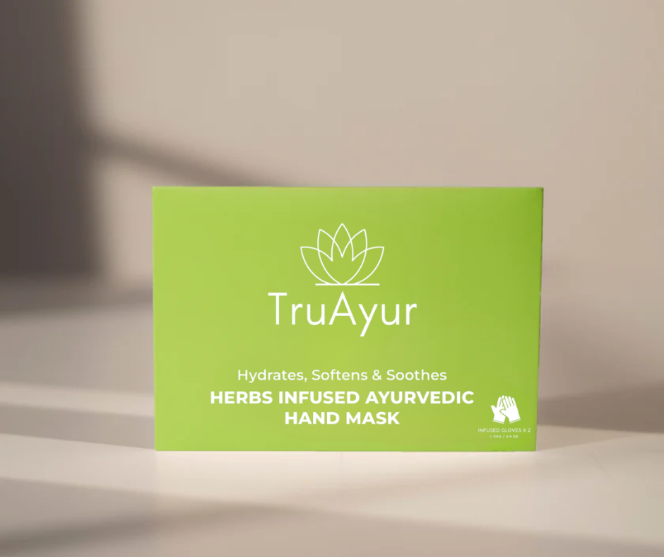 Maschera ayurvedica per le mani alle erbe (Confezione da 2)