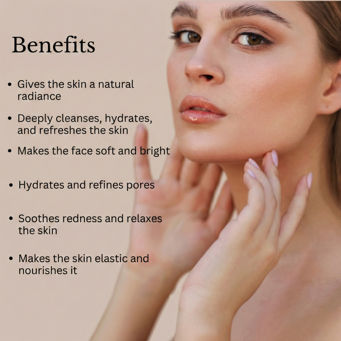 Ayurvedic facial cleanser with Mulethi and Saffron