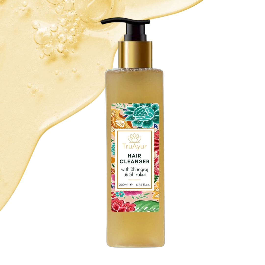 Detergente per capelli ayurvedico con Bhringraj e Shikakai