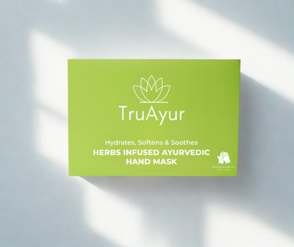 Maschera ayurvedica per le mani alle erbe (Confezione da 2)