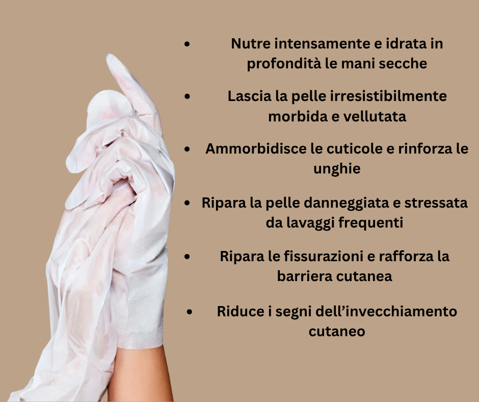 Maschera ayurvedica per le mani alle erbe (Confezione da 2)
