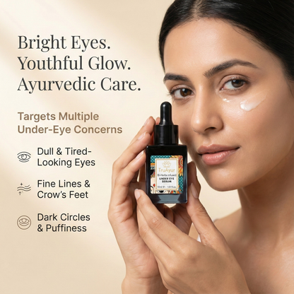18-Herbs Enriched Under Eye Revival Serum with Licorice Root & Peptides for Brighter, Firmer Under Eyes