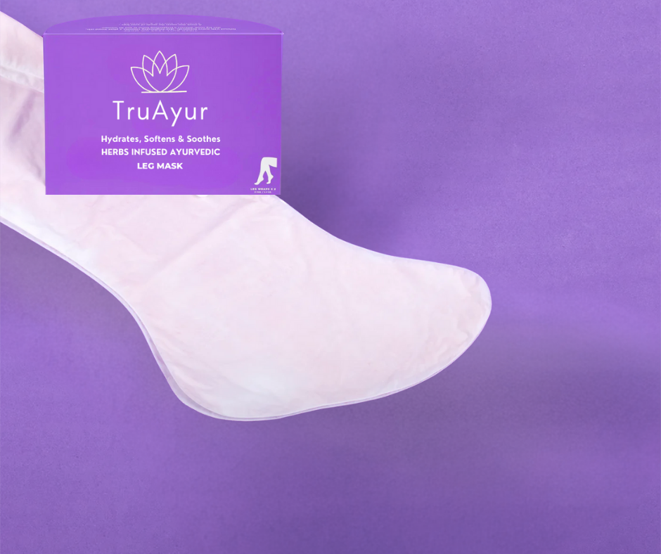 Maschera ayurvedica per le gambe alle erbe (Confezione da 2)