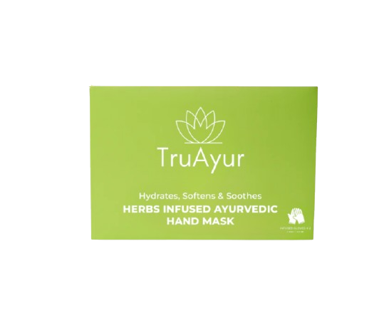 Maschera ayurvedica per le mani alle erbe (Confezione da 2)