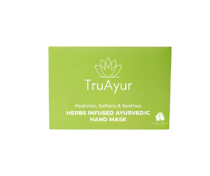 Maschera ayurvedica per le mani alle erbe (Confezione da 2)