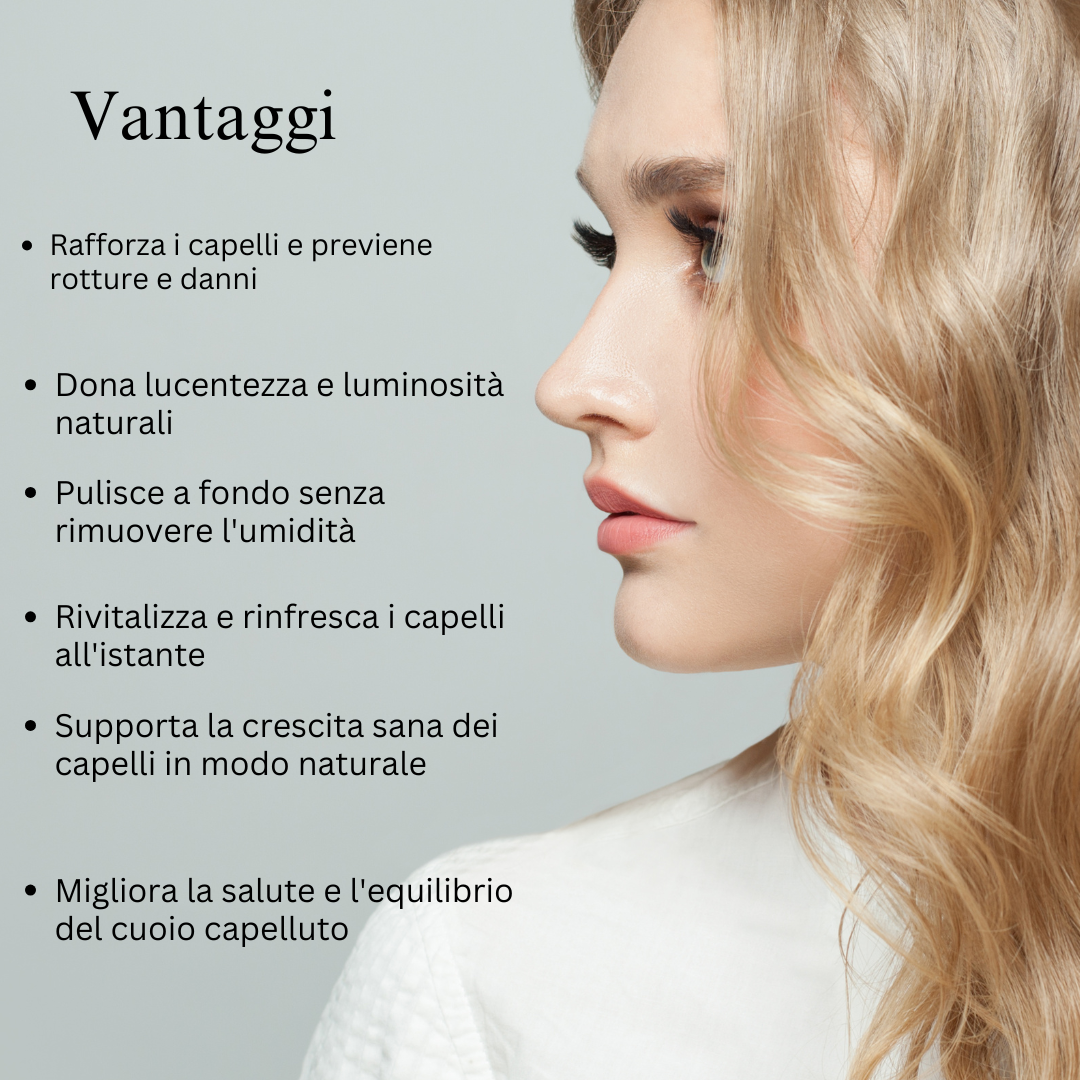 Detergente per capelli ayurvedico con Bhringraj e Shikakai
