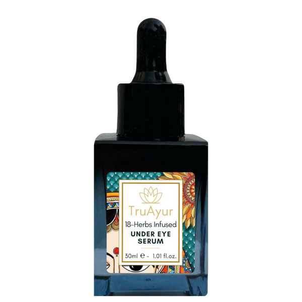 18-Herbs Enriched Under Eye Revival Serum with Licorice Root & Peptides for Brighter, Firmer Under Eyes