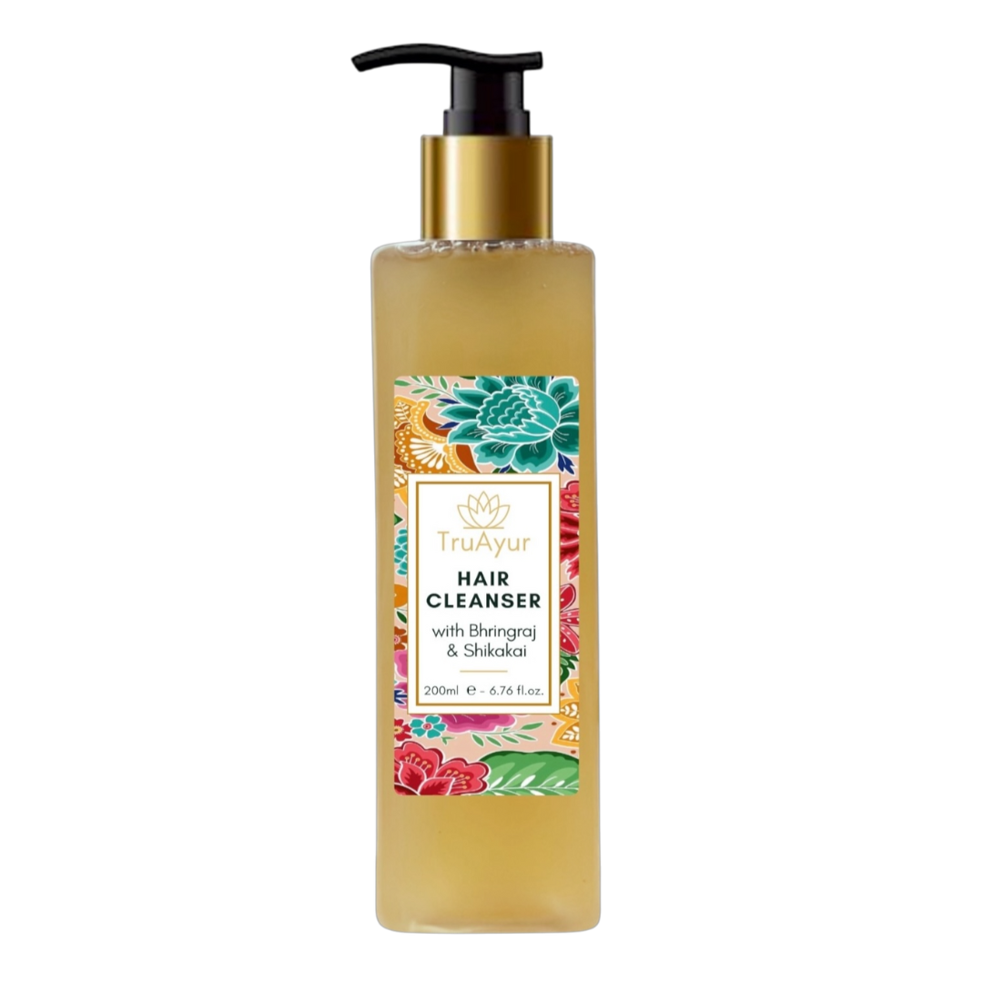 Detergente per capelli ayurvedico con Bhringraj e Shikakai