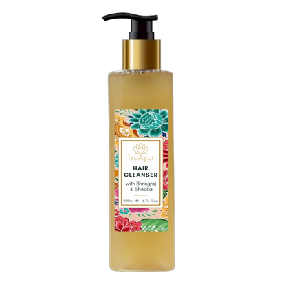 Detergente per capelli ayurvedico con Bhringraj e Shikakai