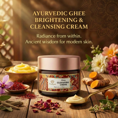 Facial in a Flash – Ayurvedic Ghee Cleansing Crème for Facial Massage
